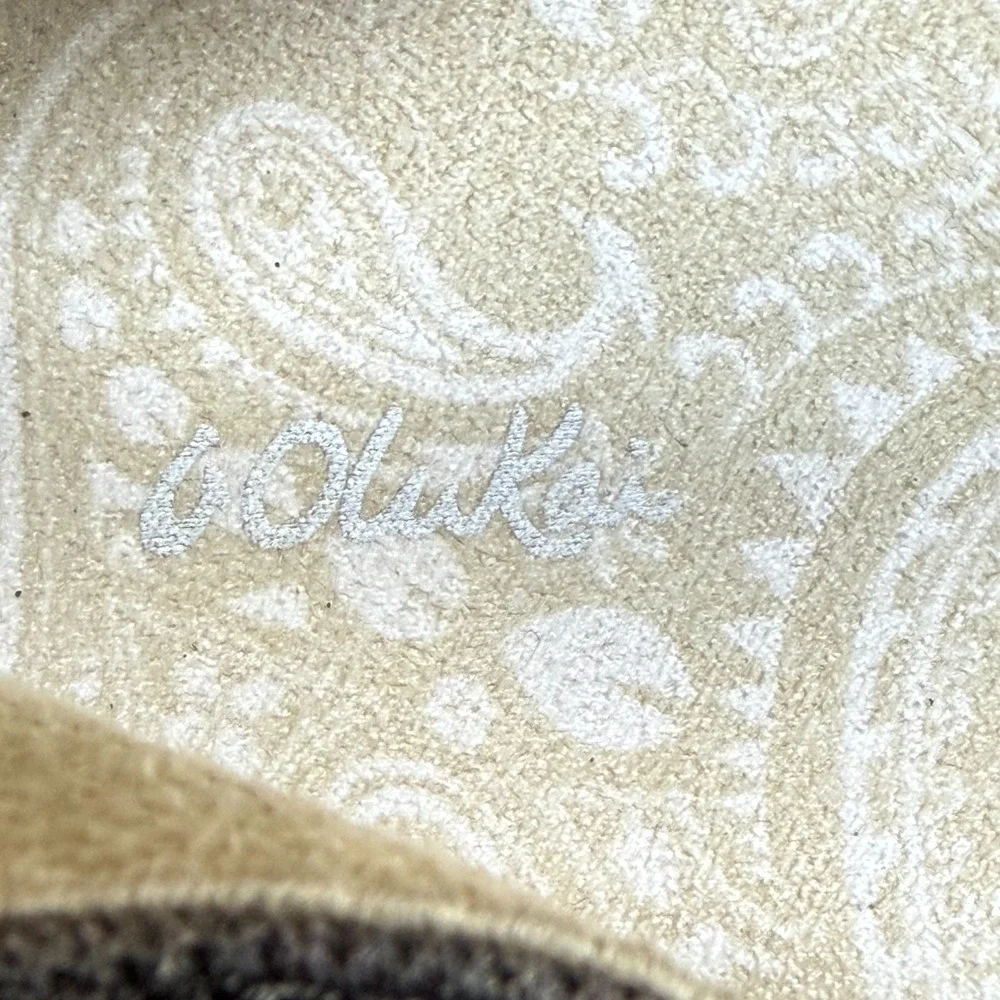 Olukai Wailua Mesh Brown Slip On Flats Womens 8 Comfort Walking Travel Everyday